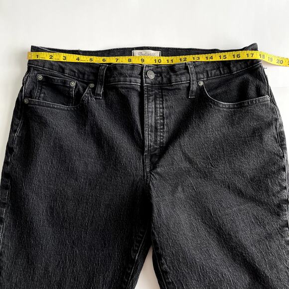 Madewell The Mid rise Perfect Vintage Jeans Women's 32 Black - Picture 10 of 14